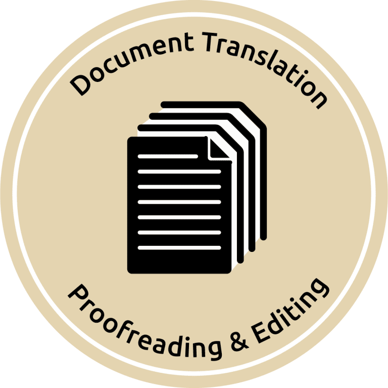 document translation proofreading and editing