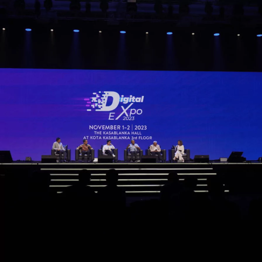 There is a conference, but the venue is silent…?