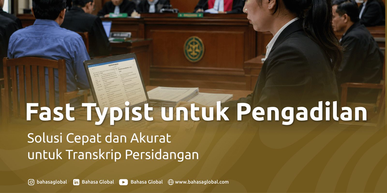 Read more about the article Fast Typist for Courts: Fast and Accurate Solutions for Court Transcripts