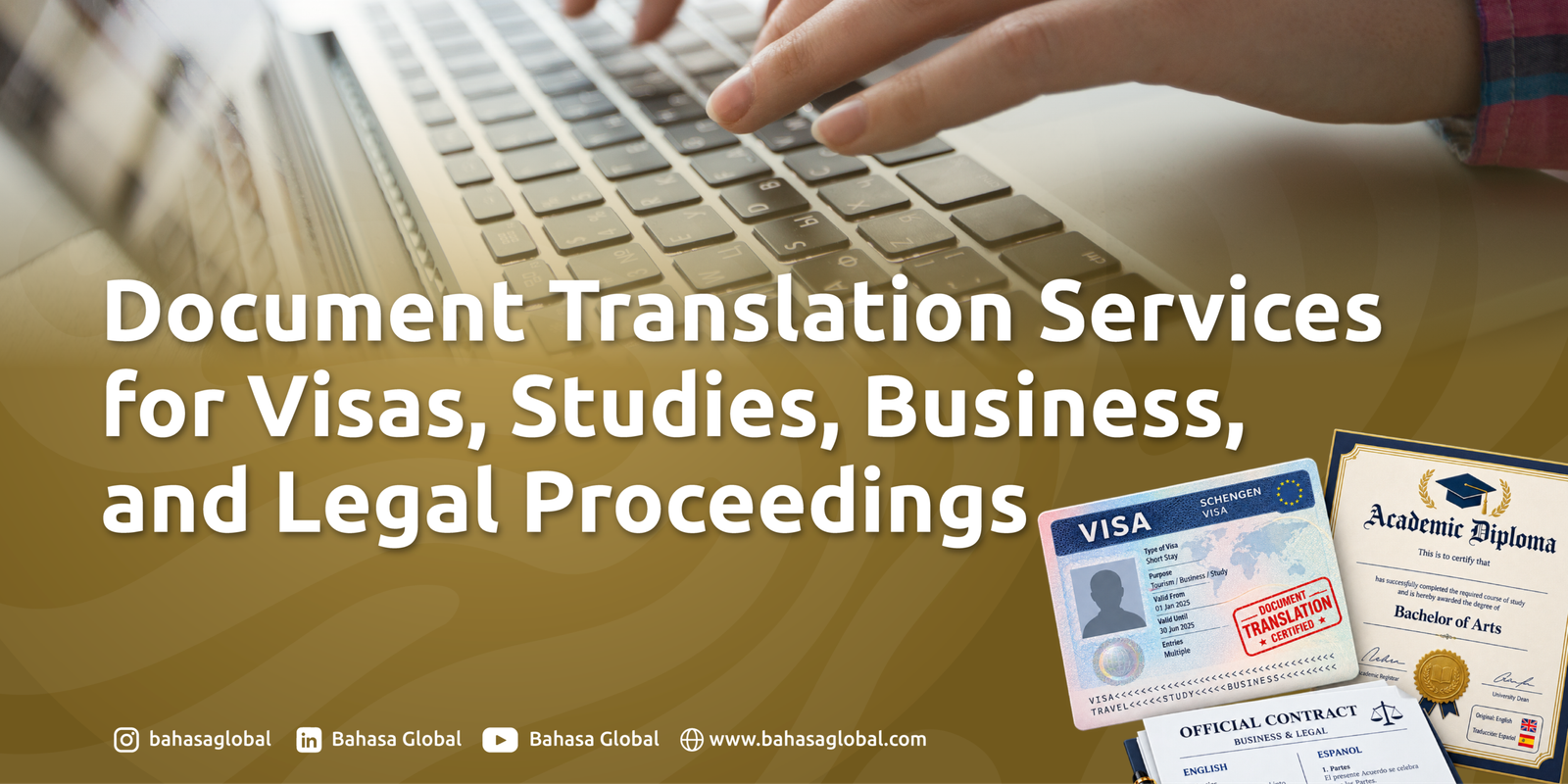 Read more about the article Document Translation Services for Visas, Studies, Business, and Legal Proceedings