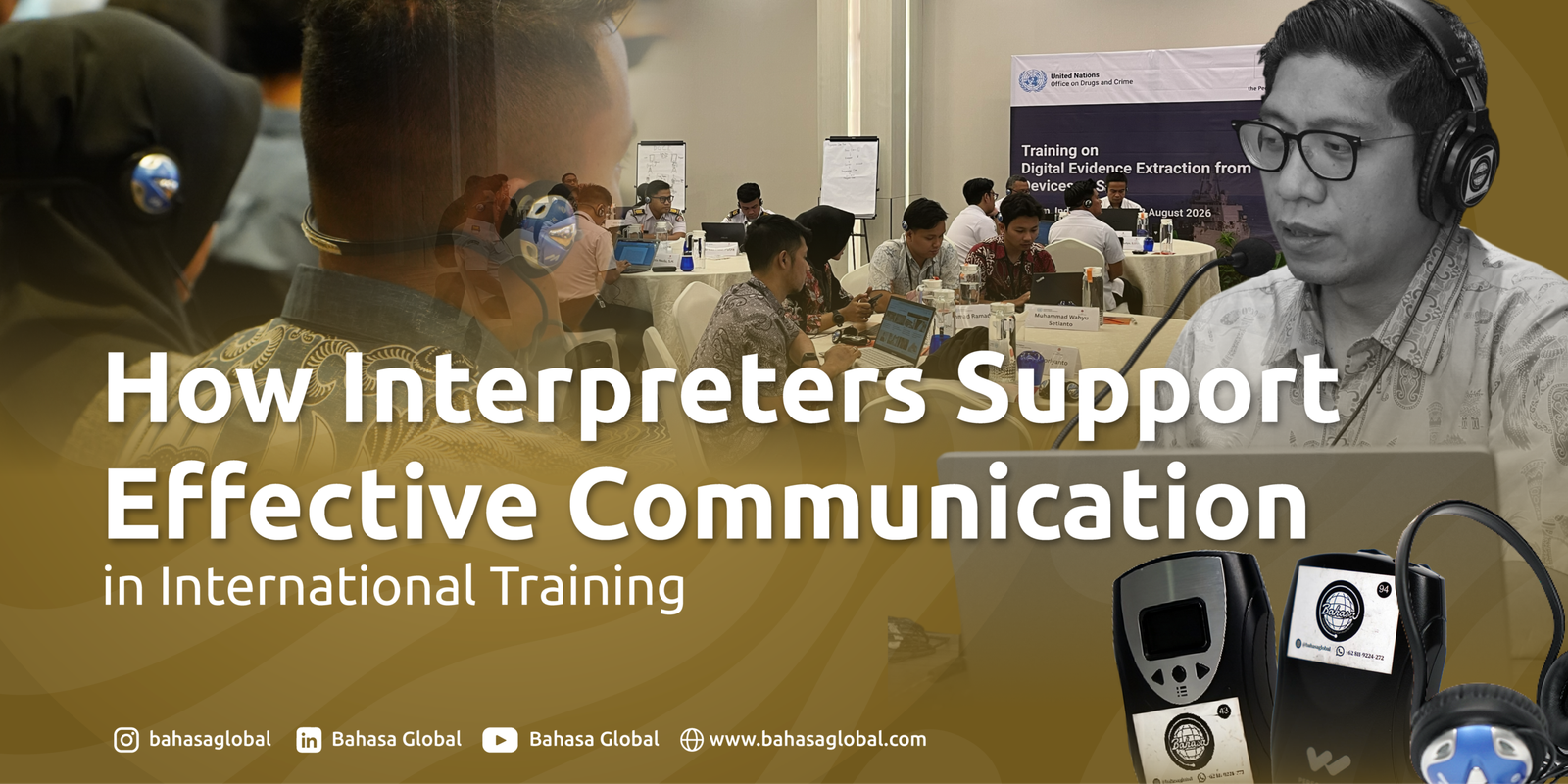 Read more about the article How Interpreters Support Effective Communication in International Training
